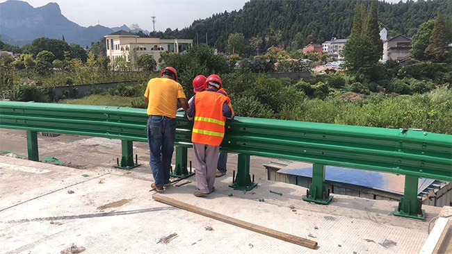 东营高速公路护栏板的维护确保道路安全的关键环节